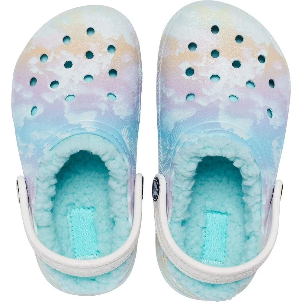 Crocs(GS) Crocs Classic Lined Out of This World Clogs 'Multi-Color' Size 3